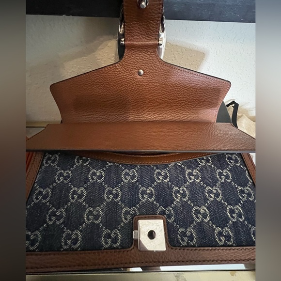 Gucci Dionysus Bag GG Denim Small - Picture 7 of 10